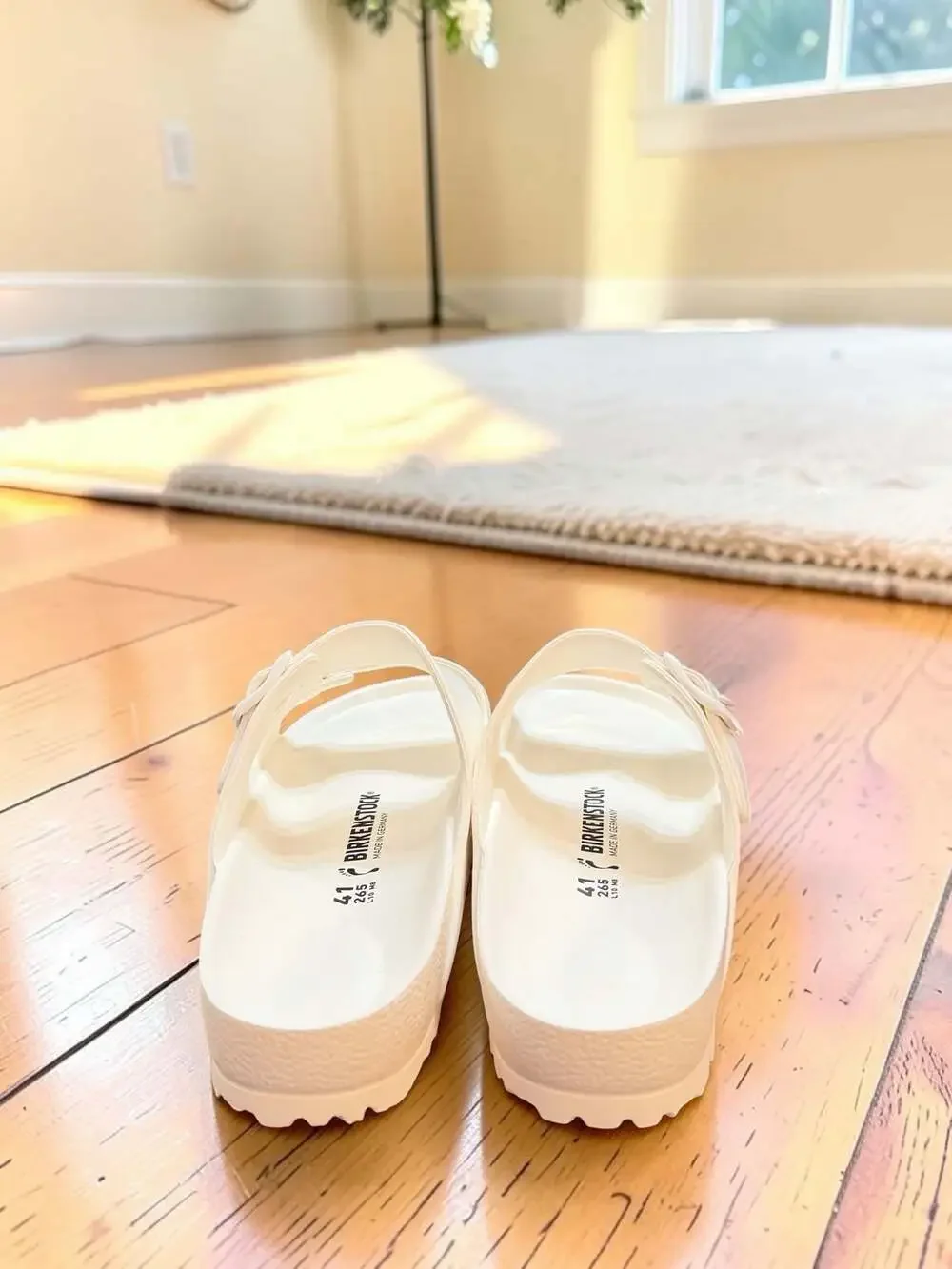 Birkenstock Arizona Essentials EVA White Sandals